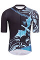 HOLOKOLO Cycling short sleeve jersey - DRAGON - blue/black