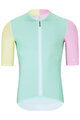 HOLOKOLO Cycling short sleeve jersey - PERFORMANCE - light green/multicolour