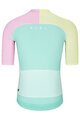 HOLOKOLO Cycling short sleeve jersey - PERFORMANCE - light green/multicolour