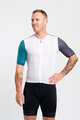 HOLOKOLO Cycling short sleeve jersey - PERFORMANCE - white/multicolour