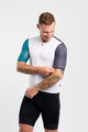 HOLOKOLO Cycling short sleeve jersey - PERFORMANCE - white/multicolour