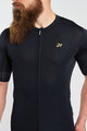 HOLOKOLO Cycling short sleeve jersey - EYELET - black