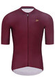 HOLOKOLO Cycling short sleeve jersey - EYELET - bordeaux