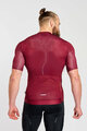 HOLOKOLO Cycling short sleeve jersey - EYELET - bordeaux