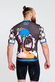 HOLOKOLO Cycling short sleeve jersey - RAPID - black/multicolour