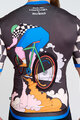 HOLOKOLO Cycling short sleeve jersey - RAPID - black/multicolour