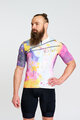 HOLOKOLO Cycling short sleeve jersey - SPLASH - grey/purple