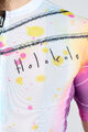 HOLOKOLO Cycling short sleeve jersey - SPLASH - grey/purple