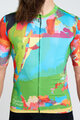 HOLOKOLO Cycling short sleeve jersey - DEER - green/multicolour