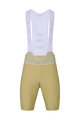 HOLOKOLO Cycling bib shorts - NOVEL PRO - beige