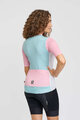 RIVANELLE BY HOLOKOLO Cycling short sleeve jersey - TECHNICAL  - pink/green