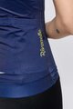 RIVANELLE BY HOLOKOLO Cycling short sleeve jersey - VICTORIOUS GOLD LADY - blue