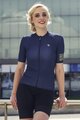 RIVANELLE BY HOLOKOLO Cycling short sleeve jersey - VICTORIOUS GOLD LADY - blue