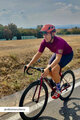 RIVANELLE BY HOLOKOLO Cycling short sleeve jersey - VICTORIOUS GOLD LADY - bordeaux