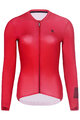 RIVANELLE BY HOLOKOLO Cycling summer long sleeve jersey - VICTORIOUS ELITE - red