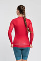 RIVANELLE BY HOLOKOLO Cycling summer long sleeve jersey - VICTORIOUS ELITE - red