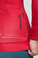 RIVANELLE BY HOLOKOLO Cycling summer long sleeve jersey - VICTORIOUS ELITE - red