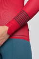 RIVANELLE BY HOLOKOLO Cycling summer long sleeve jersey - VICTORIOUS ELITE - red