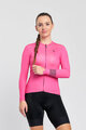 RIVANELLE BY HOLOKOLO Cycling summer long sleeve jersey - VICTORIOUS ELITE - pink