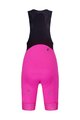 RIVANELLE BY HOLOKOLO Cycling bib shorts - ACTIVE ELITE - pink/black