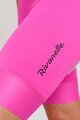 RIVANELLE BY HOLOKOLO Cycling bib shorts - ACTIVE ELITE - pink/black