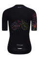 RIVANELLE BY HOLOKOLO Cycling short sleeve jersey - MAAPPI DARK LADY - black/multicolour