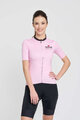 RIVANELLE BY HOLOKOLO Cycling short sleeve jersey - VOGUE - pink/black