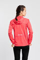 RIVANELLE BY HOLOKOLO Cycling rain jacket - WIND/RAIN - red