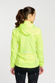 RIVANELLE BY HOLOKOLO Cycling rain jacket - WIND/RAIN - yellow