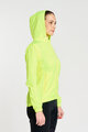 RIVANELLE BY HOLOKOLO Cycling rain jacket - WIND/RAIN - yellow