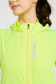 RIVANELLE BY HOLOKOLO Cycling rain jacket - WIND/RAIN - yellow