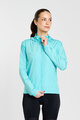 RIVANELLE BY HOLOKOLO Cycling rain jacket - WIND/RAIN - turquoise