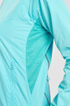 RIVANELLE BY HOLOKOLO Cycling rain jacket - WIND/RAIN - turquoise