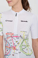 RIVANELLE BY HOLOKOLO Cycling short sleeve jersey - MAAPPI ELITE LADY - white/multicolour