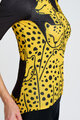 RIVANELLE BY HOLOKOLO Cycling short sleeve jersey - CHEETAH II - yellow/black