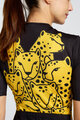 RIVANELLE BY HOLOKOLO Cycling short sleeve jersey - CHEETAH II - yellow/black