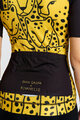 RIVANELLE BY HOLOKOLO Cycling short sleeve jersey - CHEETAH II - yellow/black