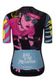 RIVANELLE BY HOLOKOLO Cycling short sleeve jersey - MEDITATION - black/pink