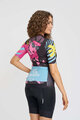 RIVANELLE BY HOLOKOLO Cycling short sleeve jersey - MEDITATION - black/pink