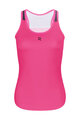 RIVANELLE BY HOLOKOLO Cycling sleeveless jersey - SPARK ELITE - pink/black