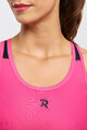 RIVANELLE BY HOLOKOLO Cycling sleeveless jersey - SPARK ELITE - pink/black