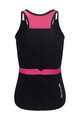 RIVANELLE BY HOLOKOLO Cycling sleeveless jersey - SPARK ELITE - black/pink