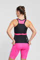 RIVANELLE BY HOLOKOLO Cycling sleeveless jersey - SPARK ELITE - black/pink