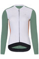 RIVANELLE BY HOLOKOLO Cycling winter long sleeve jersey - SPECIAL - white/green