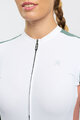 RIVANELLE BY HOLOKOLO Cycling winter long sleeve jersey - SPECIAL - white/green