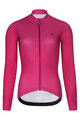 RIVANELLE BY HOLOKOLO Cycling winter long sleeve jersey - STARLIGHT WINTER  - pink