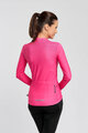 RIVANELLE BY HOLOKOLO Cycling winter long sleeve jersey - STARLIGHT WINTER  - pink