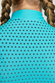 RIVANELLE BY HOLOKOLO Cycling winter long sleeve jersey - STARLIGHT WINTER  - turquoise