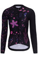 RIVANELLE BY HOLOKOLO Cycling winter long sleeve jersey - OASIS WINTER - black/pink