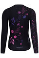 RIVANELLE BY HOLOKOLO Cycling winter long sleeve jersey - OASIS WINTER - black/pink